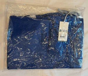 Figs Kade Cargo ScrubPants , Royal Blue Medical Womens Petite Large, new,sealed - Picture 1 of 4