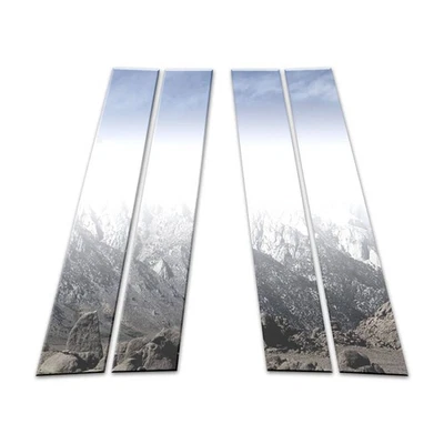 Diamond Grade 4pc Stainless Steel Pillar Post Covers for 2014-2019 Kia Soul - Image 1 of 4