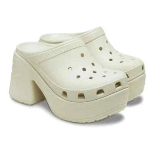 Zoccolo donna nuovo CROCS SIRENA 208547-2Y2 BONE US uomo 11 donna 13 - Foto 1 di 6