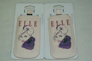 Lot de 2 pochettes de protection ELLE etui fashion pour SAMSUNG GALAXY S 3 mini - Picture 1 of 1