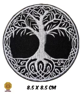 Tree Of Life Patch Iron On Sew On Badge Embroidered Patch - Picture 1 of 1