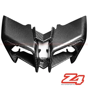 2016-2021 FZ-10 MT-10 Carbon Fiber Upper Front Nose Headlight Fairing Cowling - Picture 1 of 2