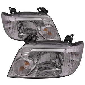 Headlights Set Fits 2005-2007 Mercury Mariner/ 06-07 HEV - Picture 1 of 8