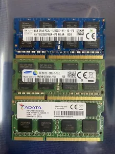 Mixed Brand 8GB DDR3 1600MHz PC3L-12800s 1.35V For Laptop/Macbook/iMac Sodimm - Picture 1 of 1