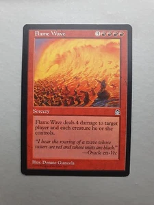 Flame Wave , MTG Stronghold (1998). Uncommon Red Sorcery NM - Picture 1 of 2