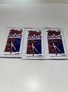 2004 Topps THREE (3) Wax Packs. SERIES 1.  Yadier Molina RC!!! - Picture 1 of 1