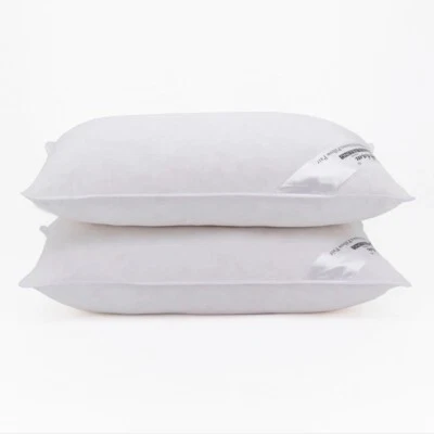 Duck Feather Down Filled Pillows Soft Hotel Quality Pillows 2 PACK or 4 PACK