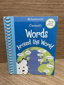 American Girl Doll Coconut's Words Around the World Spiral Book Languages - Picture 1 of 12