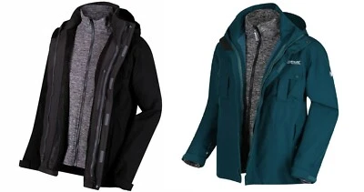Regatta Northton Mens Double Jacket 3in1 Inner Fleece Jacket Up To 5XL RRP From 159.95 - Image 1 of 4
