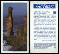 The Old Man Of Hoy #4 Discovering Our Coast 1989 Brooke Bond Tea Card