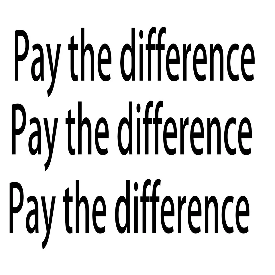 Pay Difference Orders - Image 1 of 1