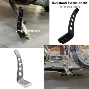 For Harley Street Glide Road King CVO Road Glide 1991- Stand Kickstand Extension - Picture 1 of 9