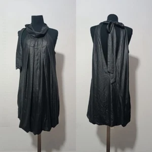 Diesel Mini Halter Vestito Cravatte al Scollo Schiena Aperta Avant-Garde Taglia S - Foto 1 di 15