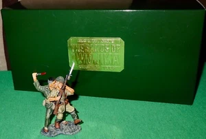 King & Country 1:30 WW2 USMC Iwo Jima Marines "Hand-to-Hand A" IWJ016 in Box - Bild 1 von 10
