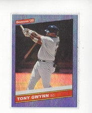 2020 Donruss Holo Blue #218 Tony Gwynn RETRO Padres