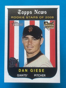 2008 Topps Heritage Dan Giese #126