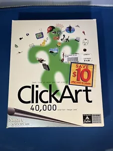 Click Art, 40,000 images, by Smart Saver, starter image pack, CD format - Picture 1 of 6