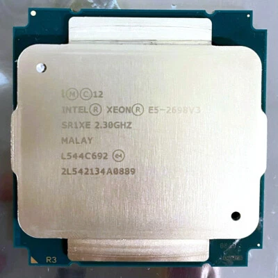 INTEL SR1XE E5-2698V3 2.3GHZ 16 Core 40MB PROCESSOR- E5-2698 V3 SR1XE - Image 1 of 3