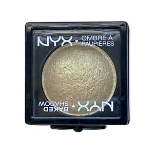 NYX Baked Eye Shadow Shimmering Pressed Powder - Ghetto Gold -Hypoallergenic NEW - Picture 1 of 3