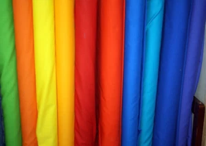 10 FAT QUARTERS OF KONA PRIMARY COLOR COTTON SOLIDS - 100% COTTON FABRIC - Picture 1 of 2