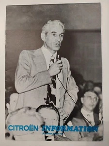 CITROEN INFORMATION Official Company Magazine 745 French Francais Fevrier 1976 - Picture 1 of 2