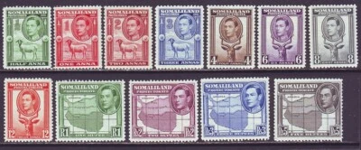 Somaliland 1938 SC 84-95 MH Set - Image 1 of 3