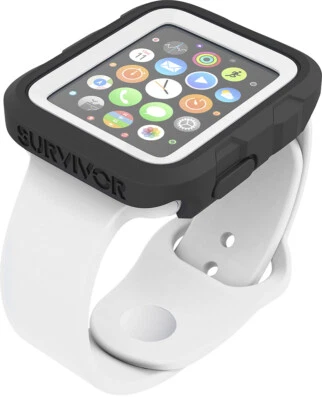 GRIFFIN APPLE WATCH 1 / 2 / 3 42MM SURVIVOR TACTICAL IMPACT PROTECT CASE | WHITE - Image 1 of 4
