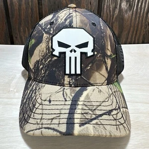 The Punisher Truckermütze Snapback Cap Real Tree Camo Low Profile Marvel Comics - Bild 1 von 14