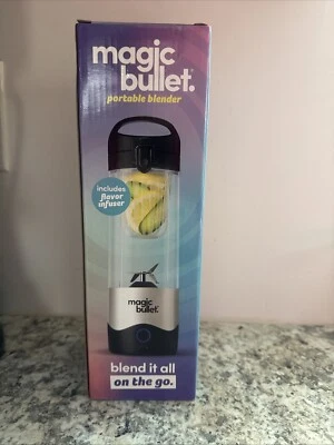 Magic Bullet Portable Blender MB-BX554-23 Sliver New In Box - Image 1 of 4
