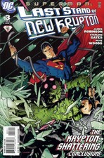 Superman Last Stand of New Krypton #3A VG 2010 Stock Image Low Grade