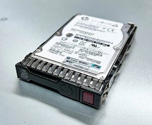 HP 900GB 10K SAS 2.5" Hard Drive 641552-004 0B26029 + 653971 Caddy for G8 G9 G10 - Bild 1 von 5