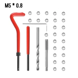 30Pcs Metric Thread Repair Insert Kit M5 M6 M8 M12 M14 Helicoil Car Pro H7Q9 - Bild 1 von 11