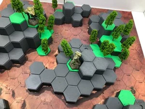 Streghe di legno per Battletech Hills - Terreno Battletech stampato in 3D - Foto 1 di 5