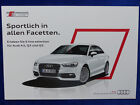 Audi S line selection - A3 Q3 Q5 - Prospekt Brochure 03.2014