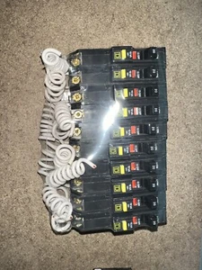 QO120GFI 10PCS SQUARE D QO 1P 20A GFCI GROUND-FAULT BREAKERS - Picture 1 of 1