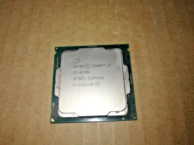 Cpu Intel Core i7-8700 3.0GHz  SR3QS Socket 1151   6 Core HP PAVILION 690 GAMIN - Immagine 1 di 4