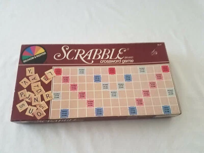 Scrabble Crossword Game Vintage 1983 Selchow & Righter No.17  Complete - Image 1 of 4