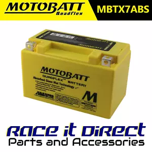 Motobatt YTX7A-BS High Performance Replacement Battery MBTX7ABS - Picture 1 of 11