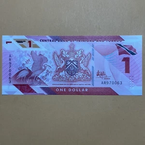 Trinidad and Tobago One Dollar UnCirculated Polymer Money - Prefix A - 2020 - Picture 1 of 5