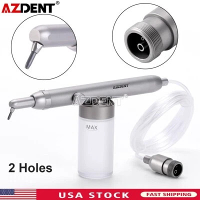 AZDENT Dental Aluminum Oxide Micro Blaster Air Abrasion Polish Microetcher 2Hole - Image 1 of 4