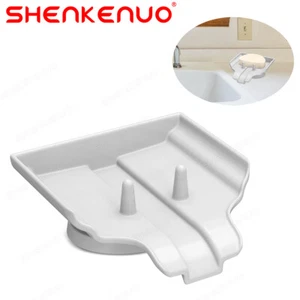 Self-Draining Soap Dish-Drain Tray for Bathroom-Durable Soap Holder - Picture 1 of 12