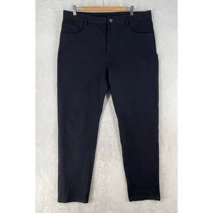 Pantalone Vuori Uomo 36x30 Nero Metatwill Atletico Slim Meta Twill V4021 PRISTINO - Foto 1 di 12