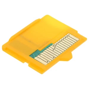 -1 Camera to Insert Adapter for MicroSD / MicroSDHC (Yellow) Adapter - Afbeelding 1 van 12