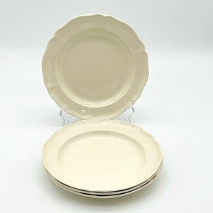Wedgwood Queensware Queens Plain Salad Plates 8” Off White Set of 4 MINT - Picture 1 of 17