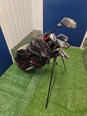 Full Set R/H Titleist Golf Clubs & Stand/Carry Bag See Full Description VGC - Image 1 of 4