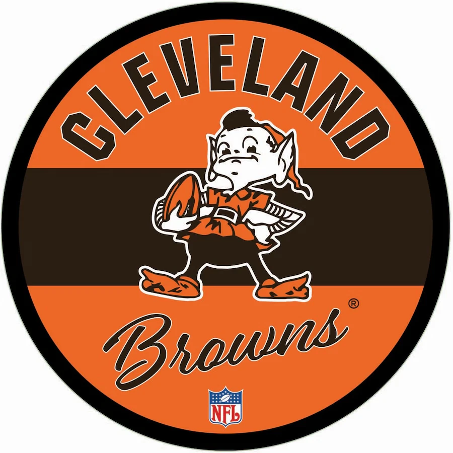 SSSCO Cleveland Browns Logo Weather Resistant Sticker/Decal 11