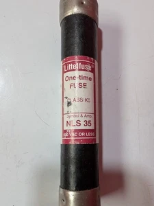 Littelfuse NLS035 NLS-35 35A 600V Sicherung - Class K5 Cartridge, 35 Amp NLS Bussmann - Bild 1 von 4