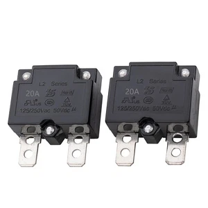 2Pz 20A 125/250Vac 50Vdc Reset Automatico Relè Fusibile Interruttore Termico Circuito Br... - Foto 1 di 2