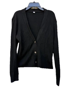 Schöne schwarze Damen Strickjacke Pullover Gr. XS klassisch - Bild 1 von 12