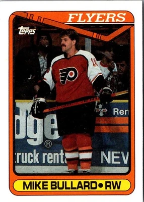 1990 Topps Mike Bullard #274 Philadelphia Flyers Hockey Card - Image 1 of 2